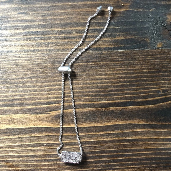 Kendra Scott Elaina Silver adjustable bracelet - Picture 3 of 6